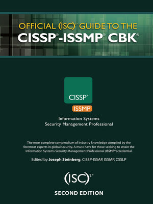 cover image of Official (ISC)2&#174; Guide to the CISSP&#174;-ISSMP&#174; CBK&#174;